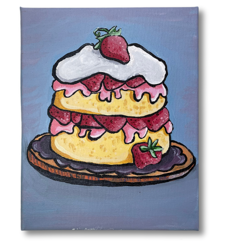 Strawberry Shortcake Canvas