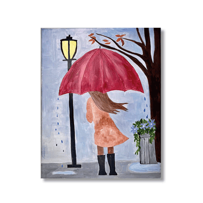 Autumn Rain Canvas